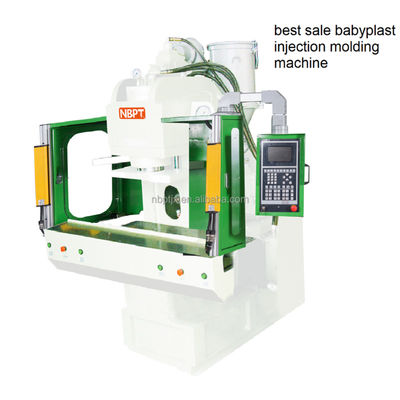 PT-450 VERTICAL Babyplast Injection Molding Machine 7.5KW Iniezione della testa del tubo