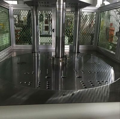 Verticale 55 tonnellate doppia tabella rotativa a colori Verticale macchina per lo stampaggio ad iniezione