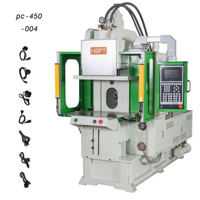 Alta efficienza C Verticale Verticale Plastic Injection Molding Machine