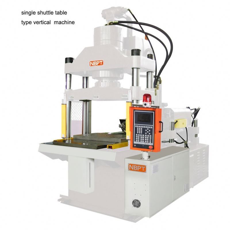 Vertical single type vertical shuttle table plastica per lo stampaggio a iniezione
