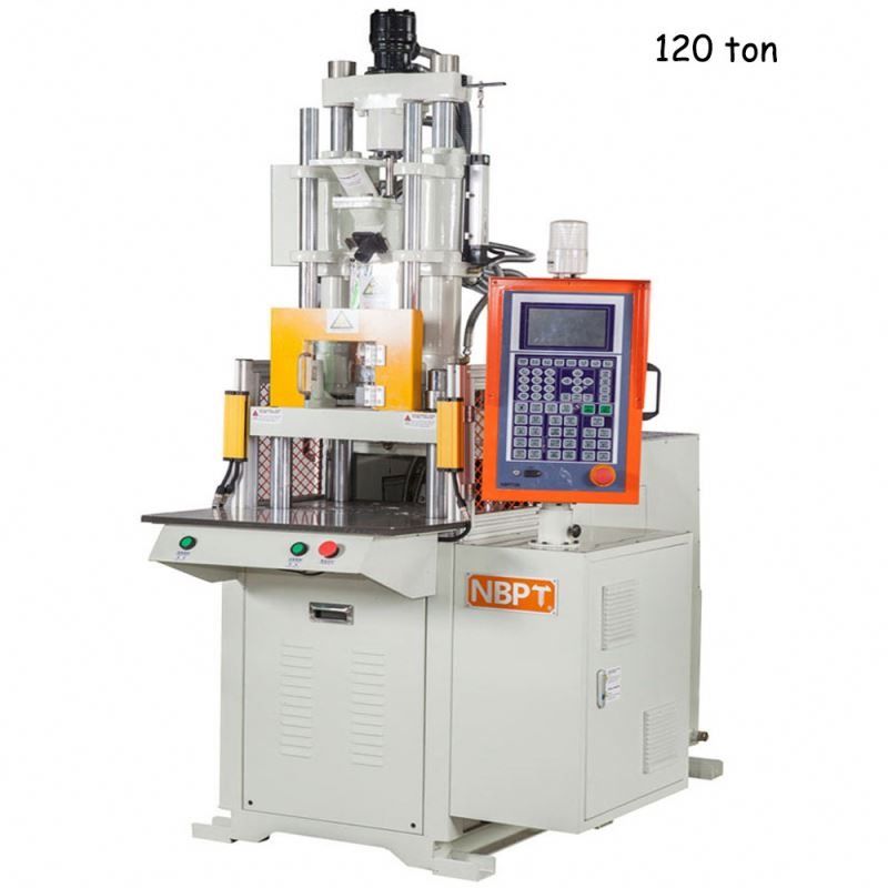 2 Rigs 120T VERTICAL completamente automatico scorrevole Pesca macchine di iniezione di esca di plastica morbida PT0105-26